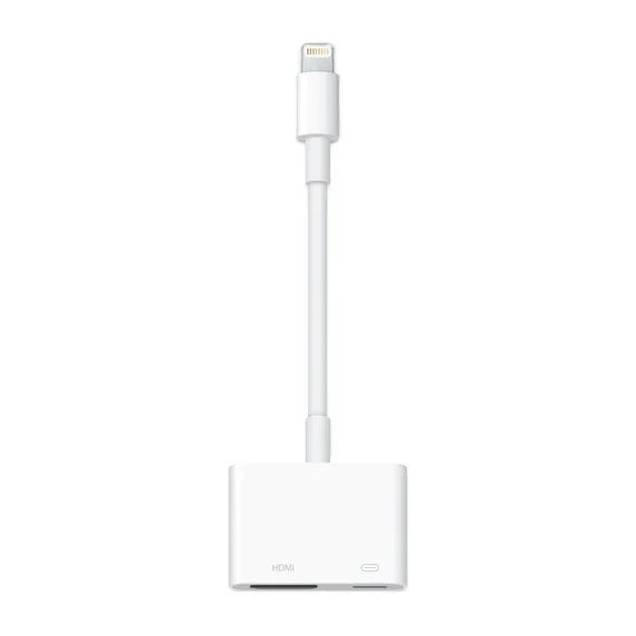 Apple Lightning To Digital AV Adapter - White - Tashqila Apple Lightning To Digital AV Adapter - White - Tashqila